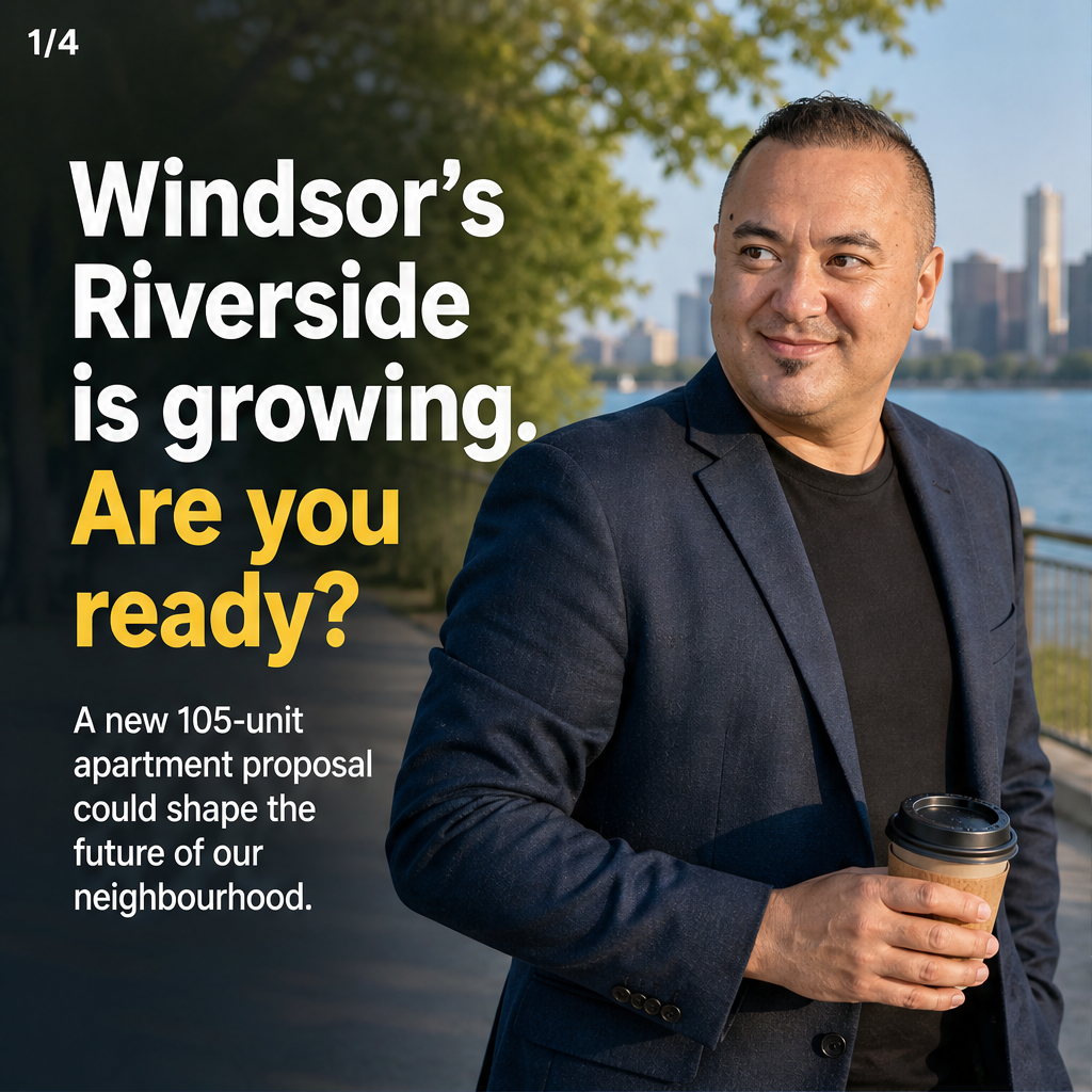 Windsor’s Riverside Could See 105 New Homes
