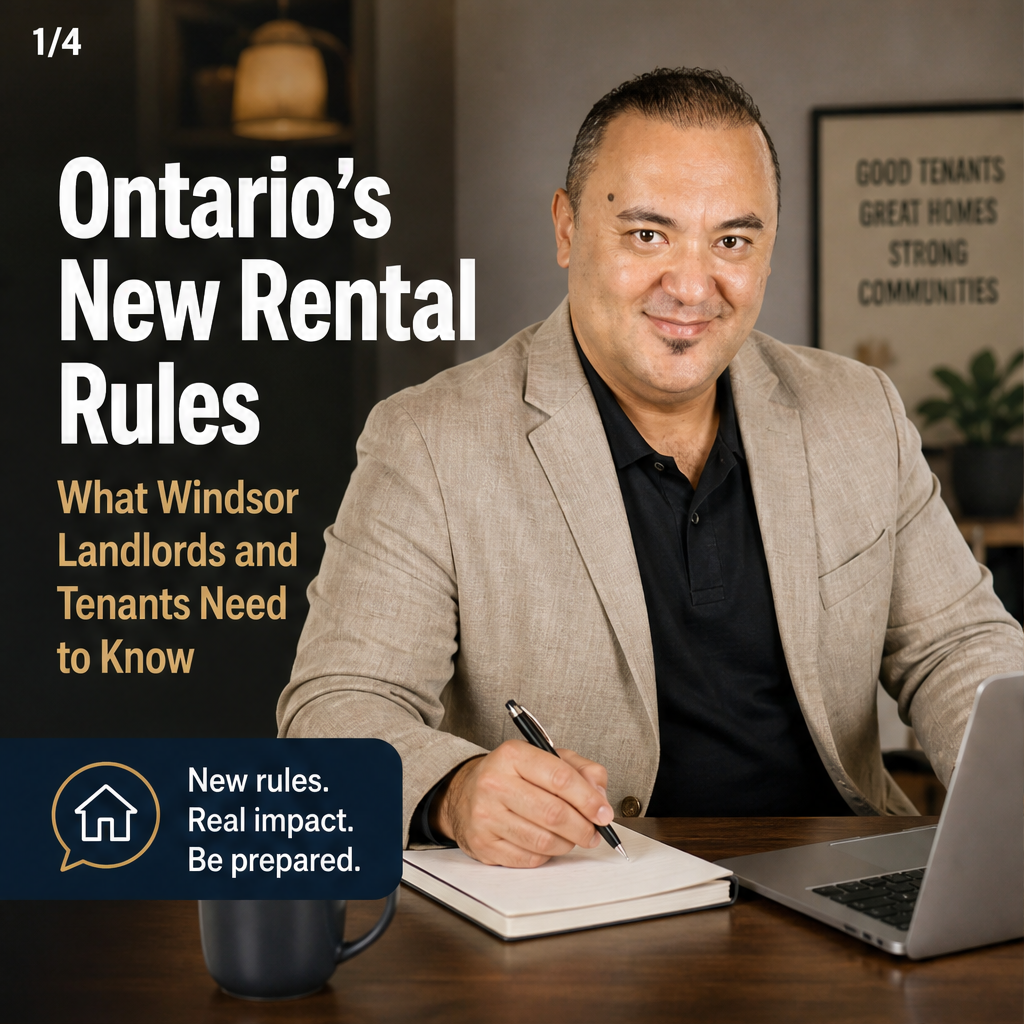 Ontario’s New Rental Rules: What Windsor Landlords and Tenants Need to Know