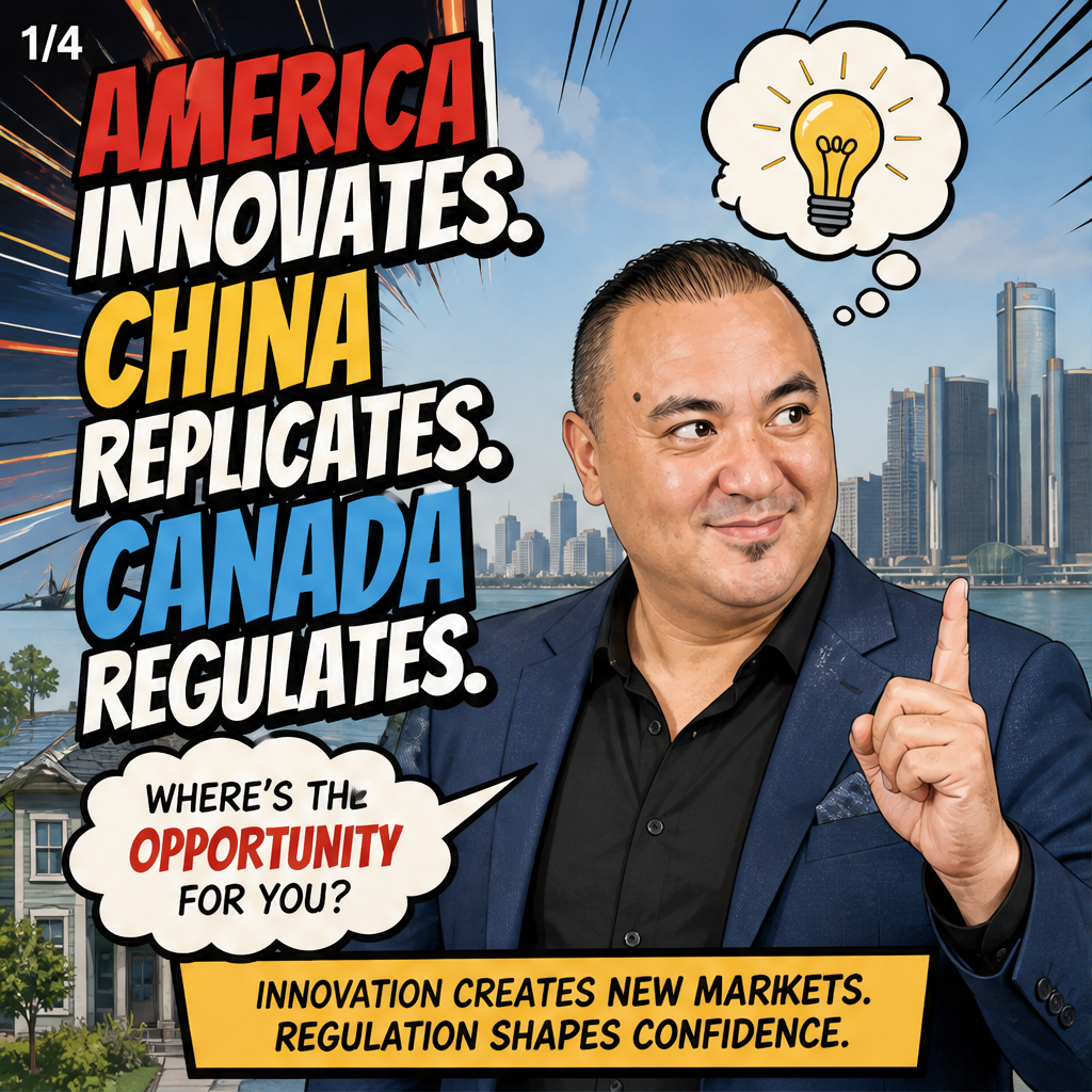 America Innovates. China Replicates. Canada Regulates.