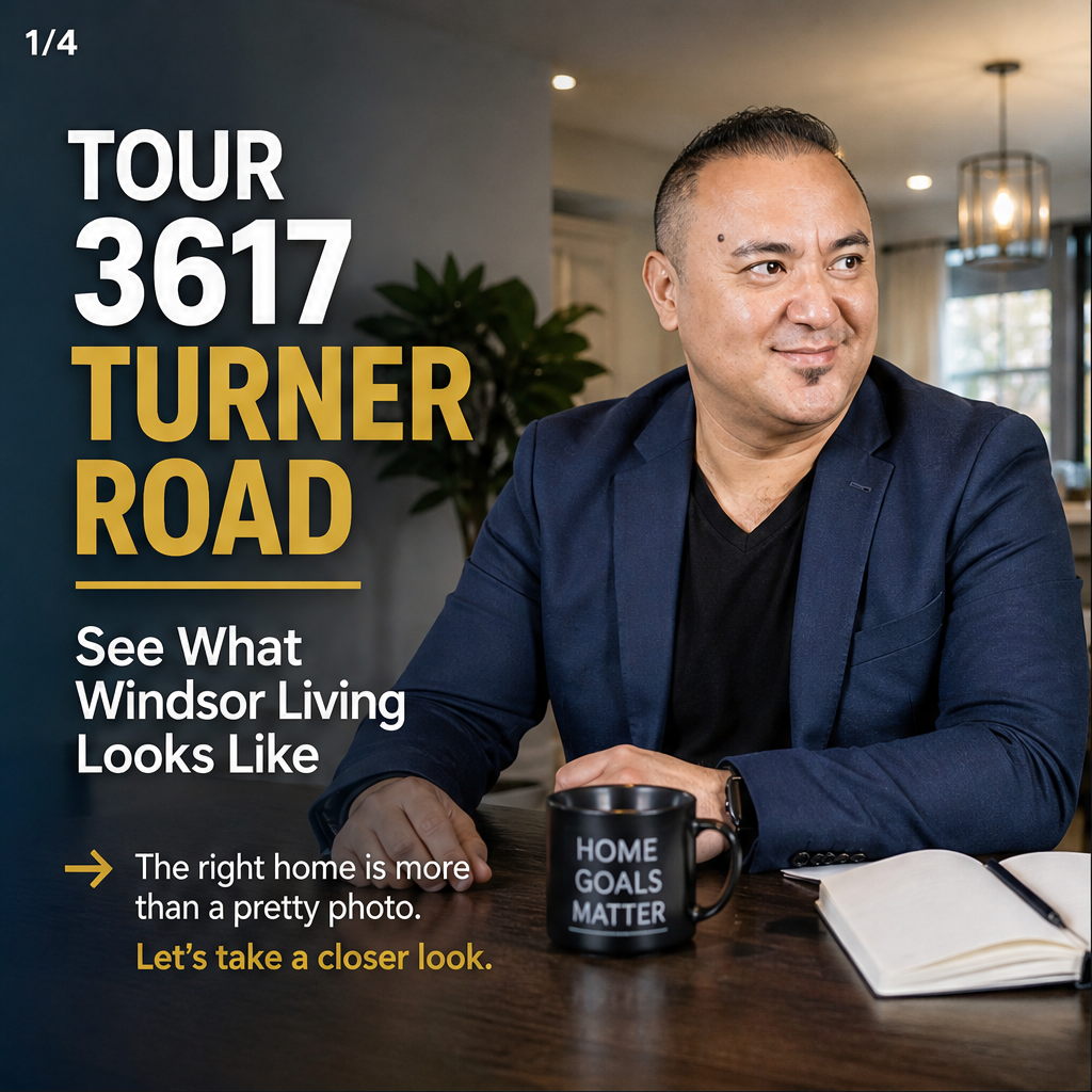 Tour 3617 Turner Road: See What Windsor Living Looks Like