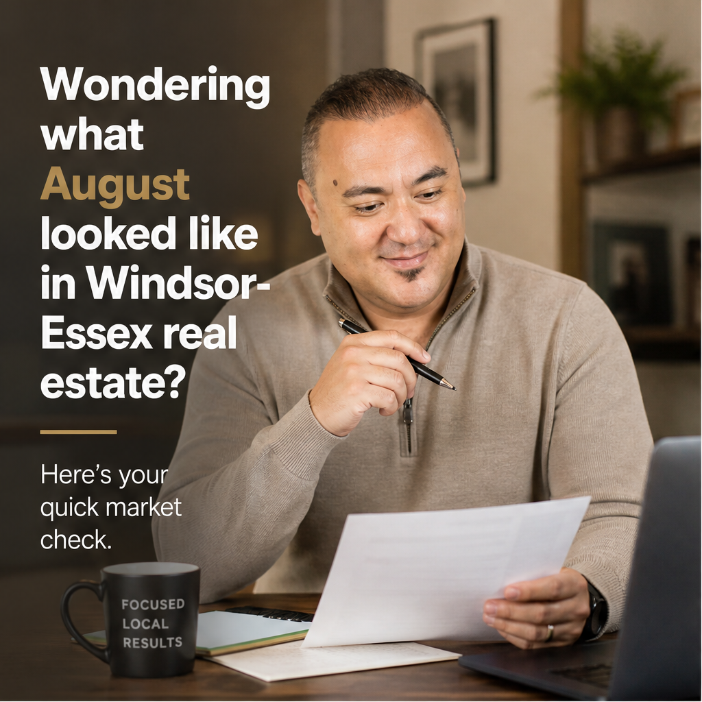 Windsor-Essex Market Check: A Quieter August, Steady Prices