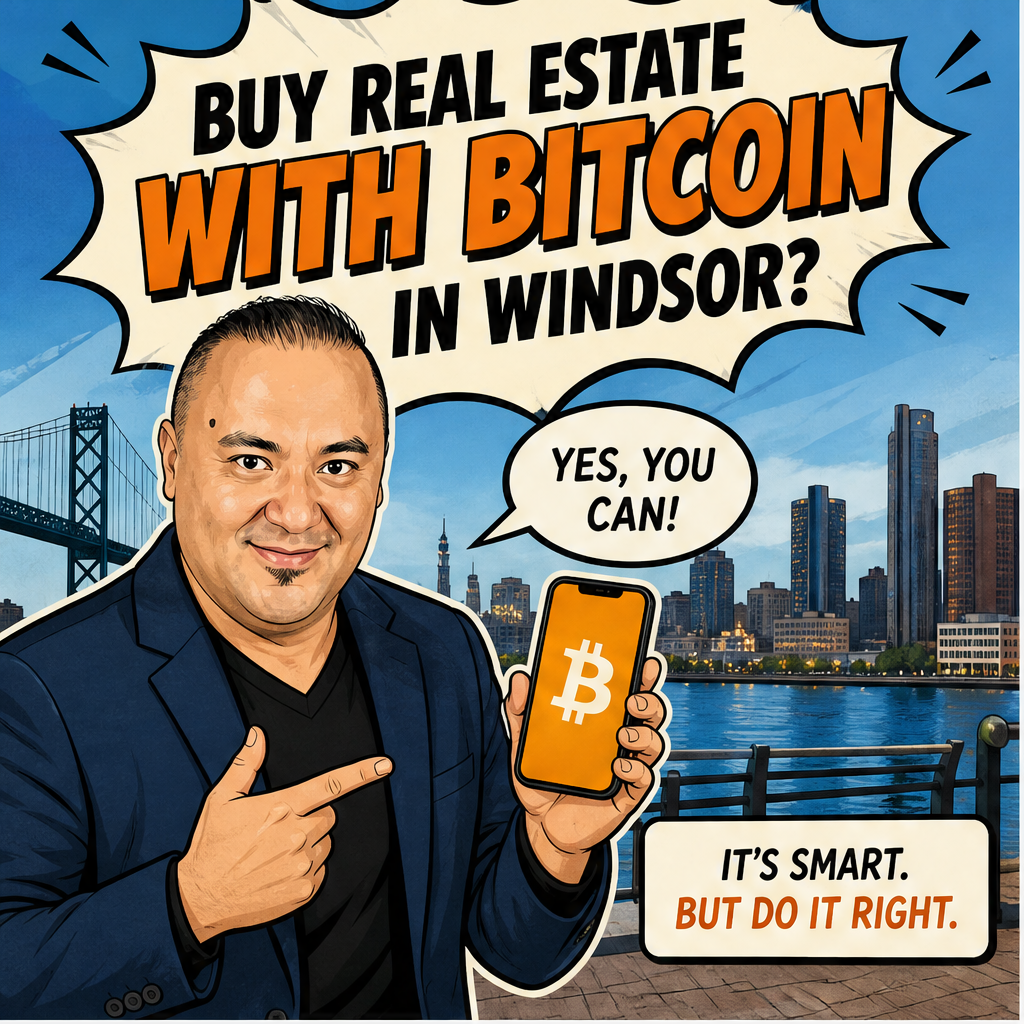 Buy Real Estate With Bitcoin in Windsor