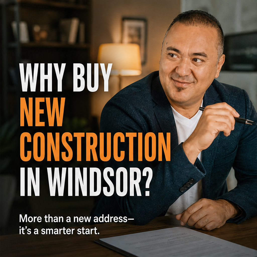 Why Buy New Construction in Windsor?