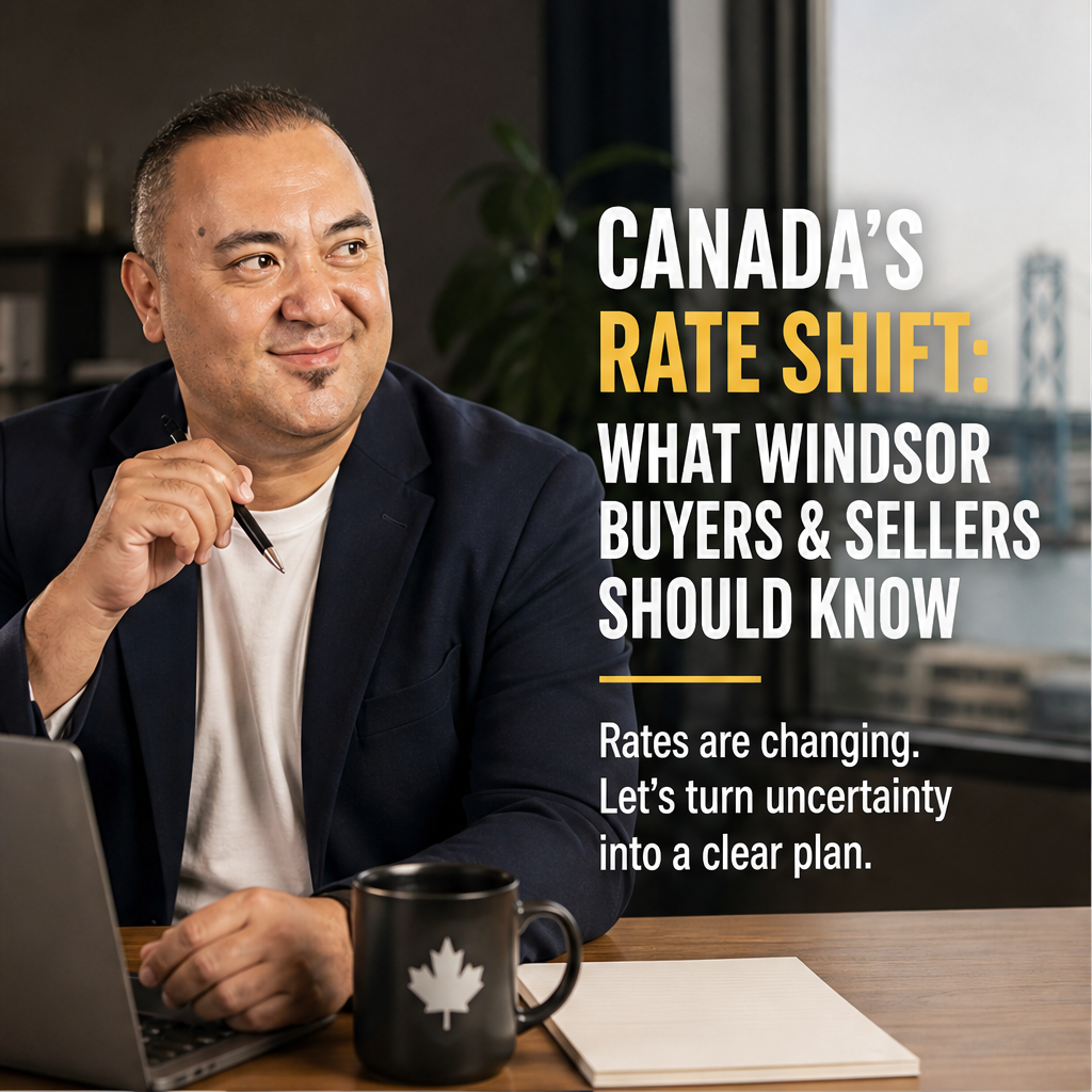 Canada’s Rate Shift: What Windsor Buyers and Sellers Should Know