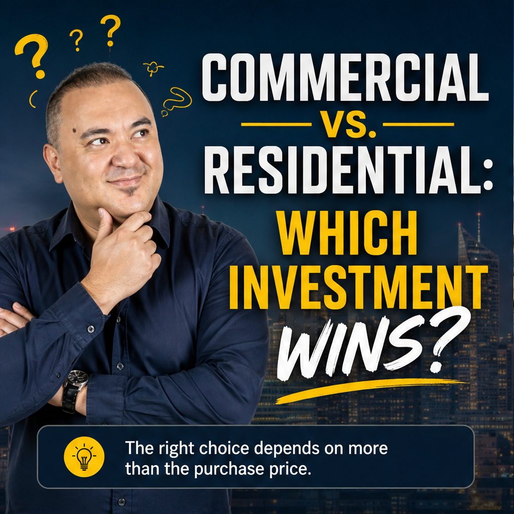 Commercial vs. Residential: Which Investment Wins?
