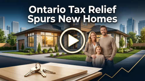 Ontario Tax Relief Spurs New Homes | Windsor Homes 2025